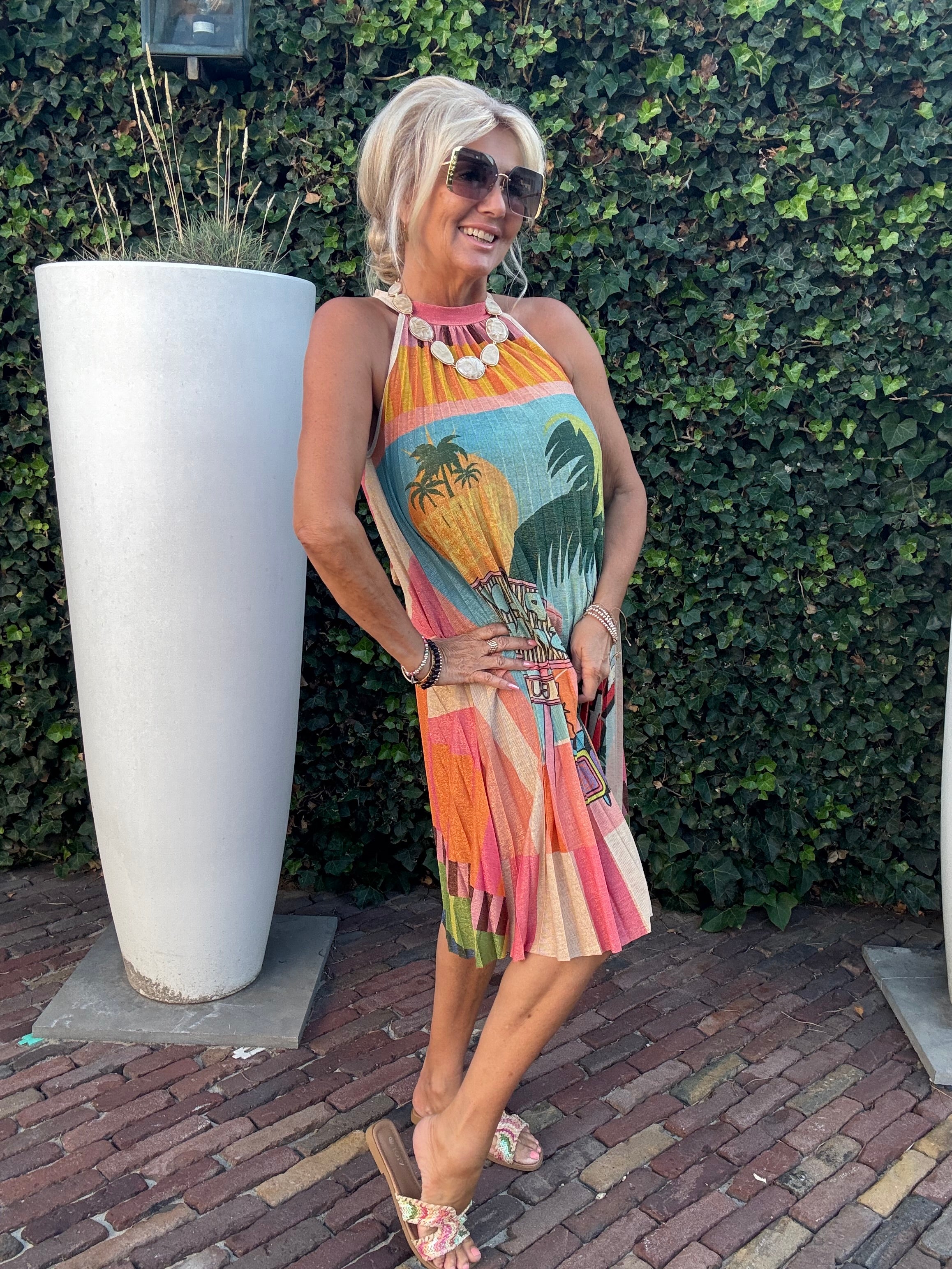 Halter Dress Tropicana 🏝️